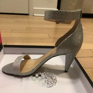 Vince Camuto Radiant Silver Cashane Heels